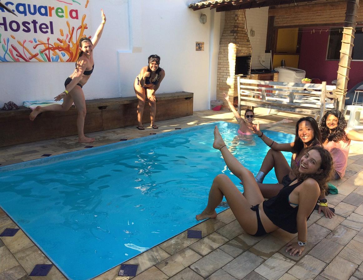 Acquarela Hostel Араял до Кабо Екстериор снимка