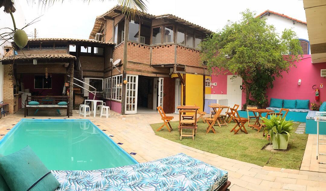Acquarela Hostel Араял до Кабо Екстериор снимка